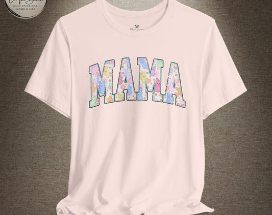 Peeps Inspired Mama Letters T-Shirt